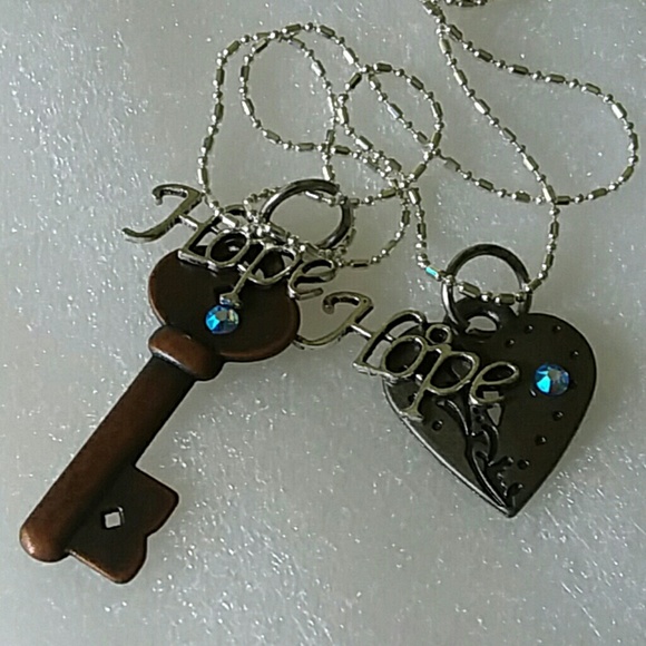 Jewelry | Hope Necklace Silver Chain | Poshmark